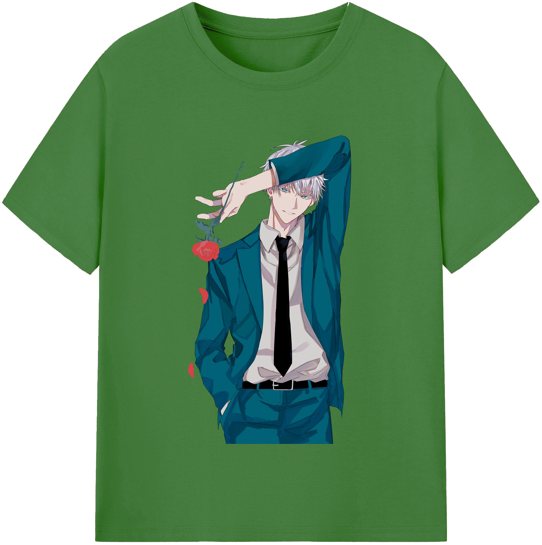 （画像用） 呪術廻戦 Jujutsu Kaisen レディースカジュアルプリントTシャツ（綿100％）